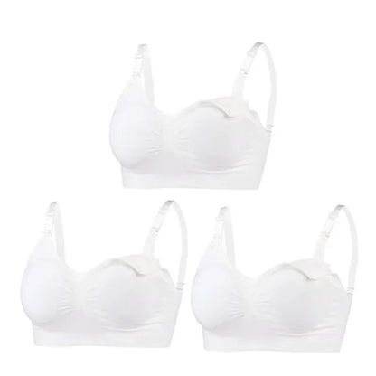 3PC/lot Maternity Nursing Bras Cotton Breastfeeding Pregnant Women Pregnancy Underwear Breast Feeding Bra Clothing Lactancia